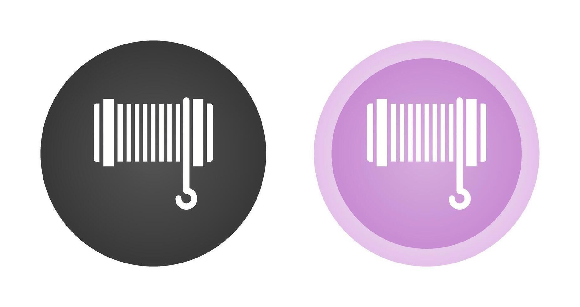 cable tracción cuerda vector icono