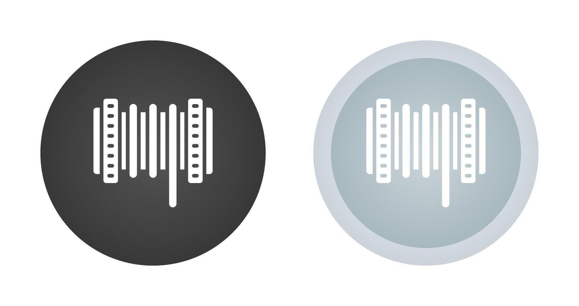 cable rodillo vector icono