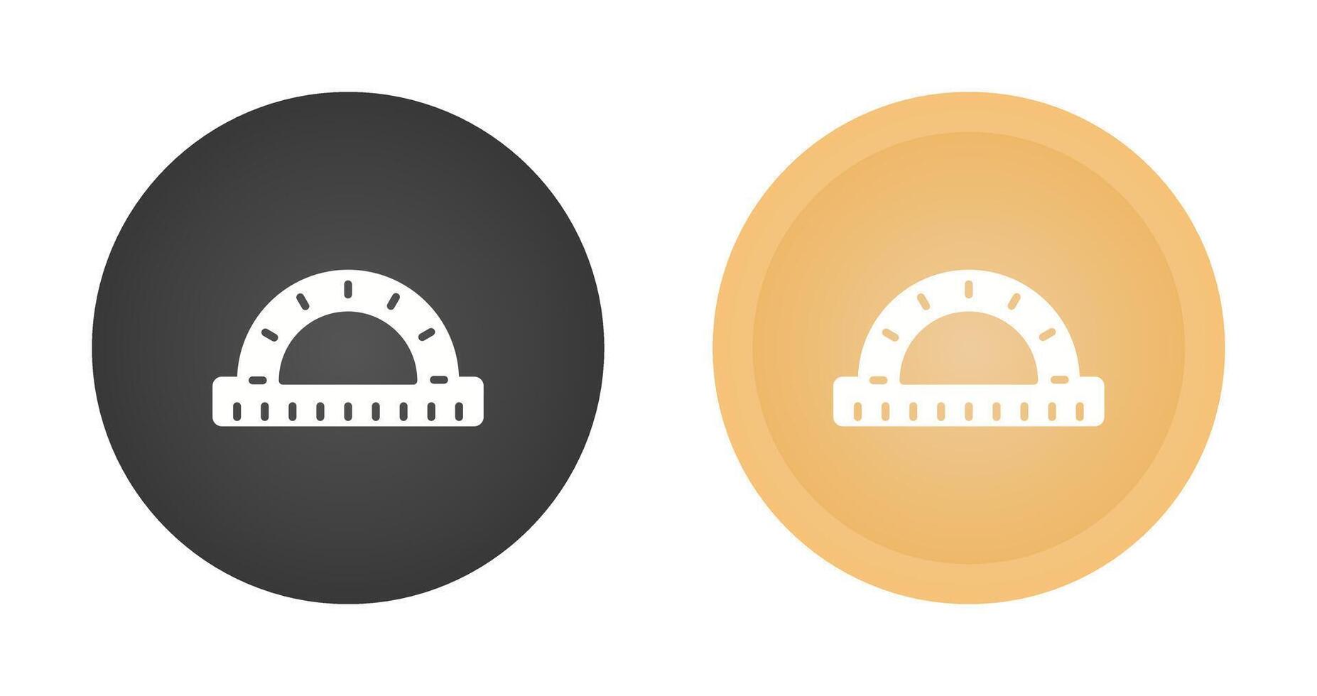 Protractor Vector Icon