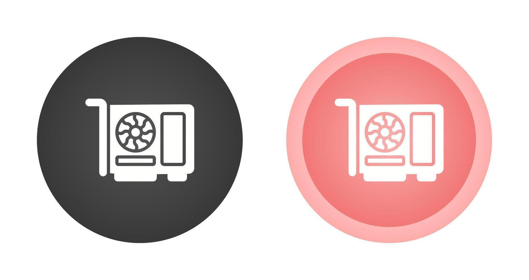 Graphic Card Vector Icon