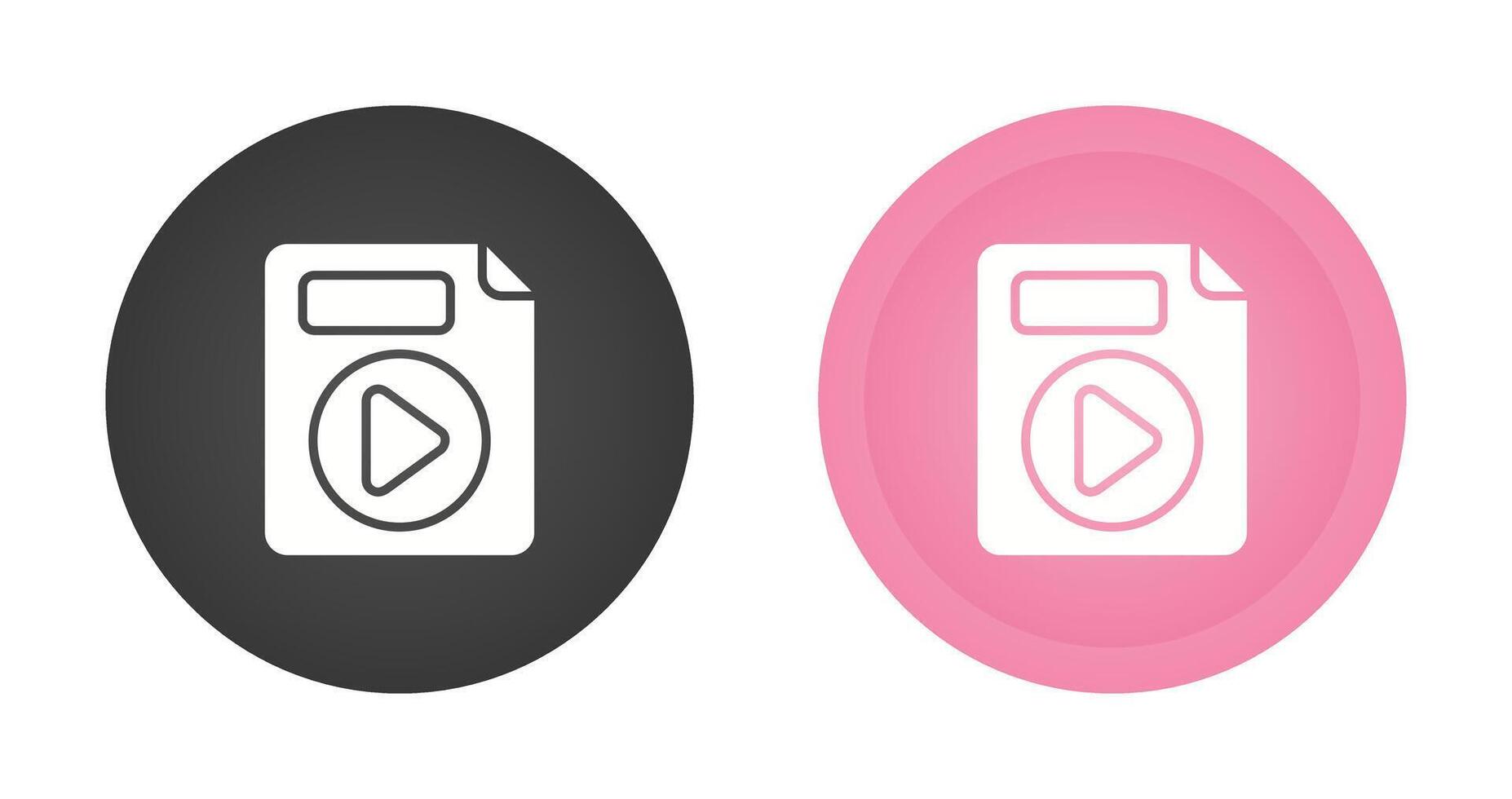 Video File Vector Icon