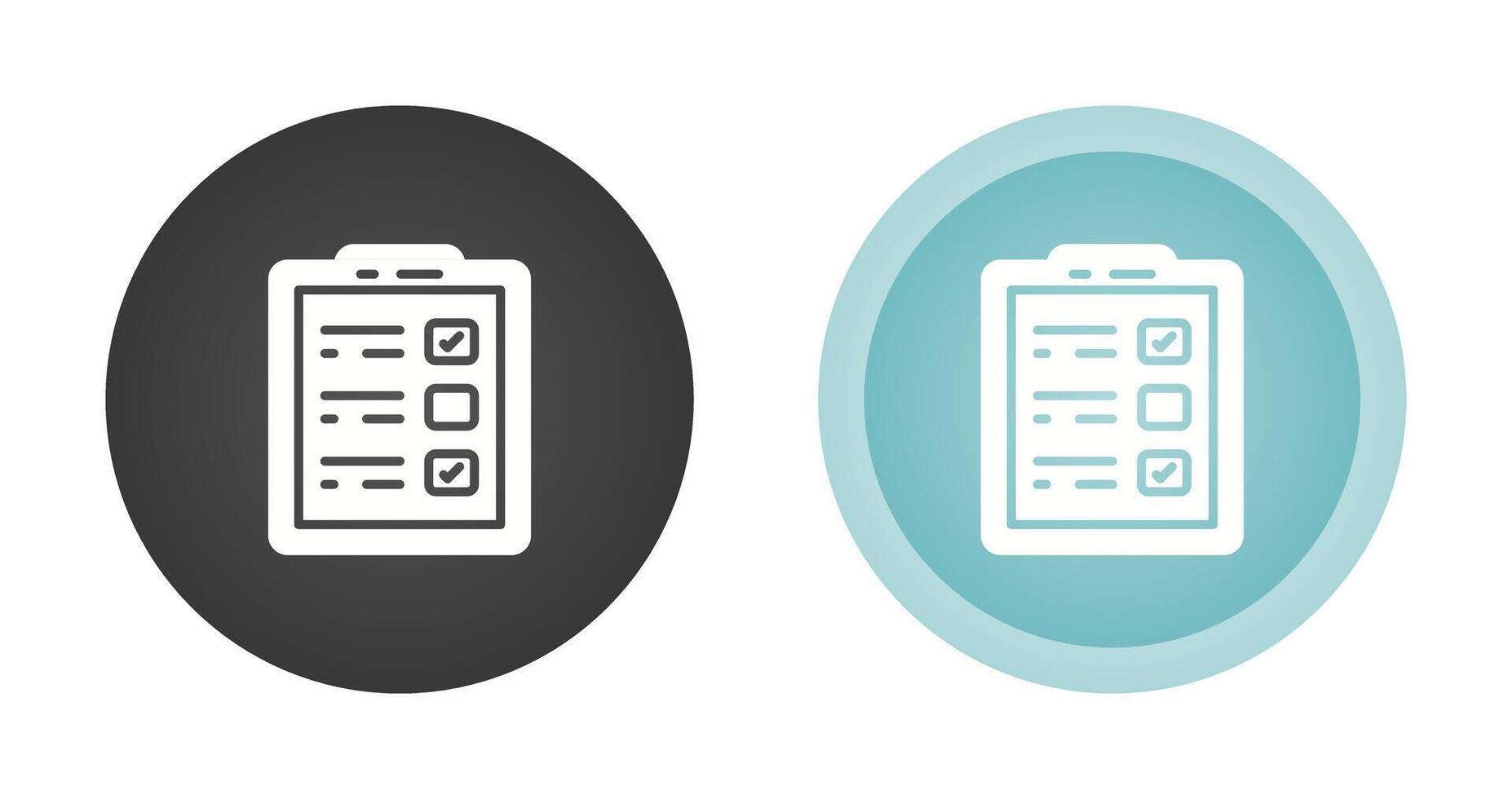 Checklist Vector Icon