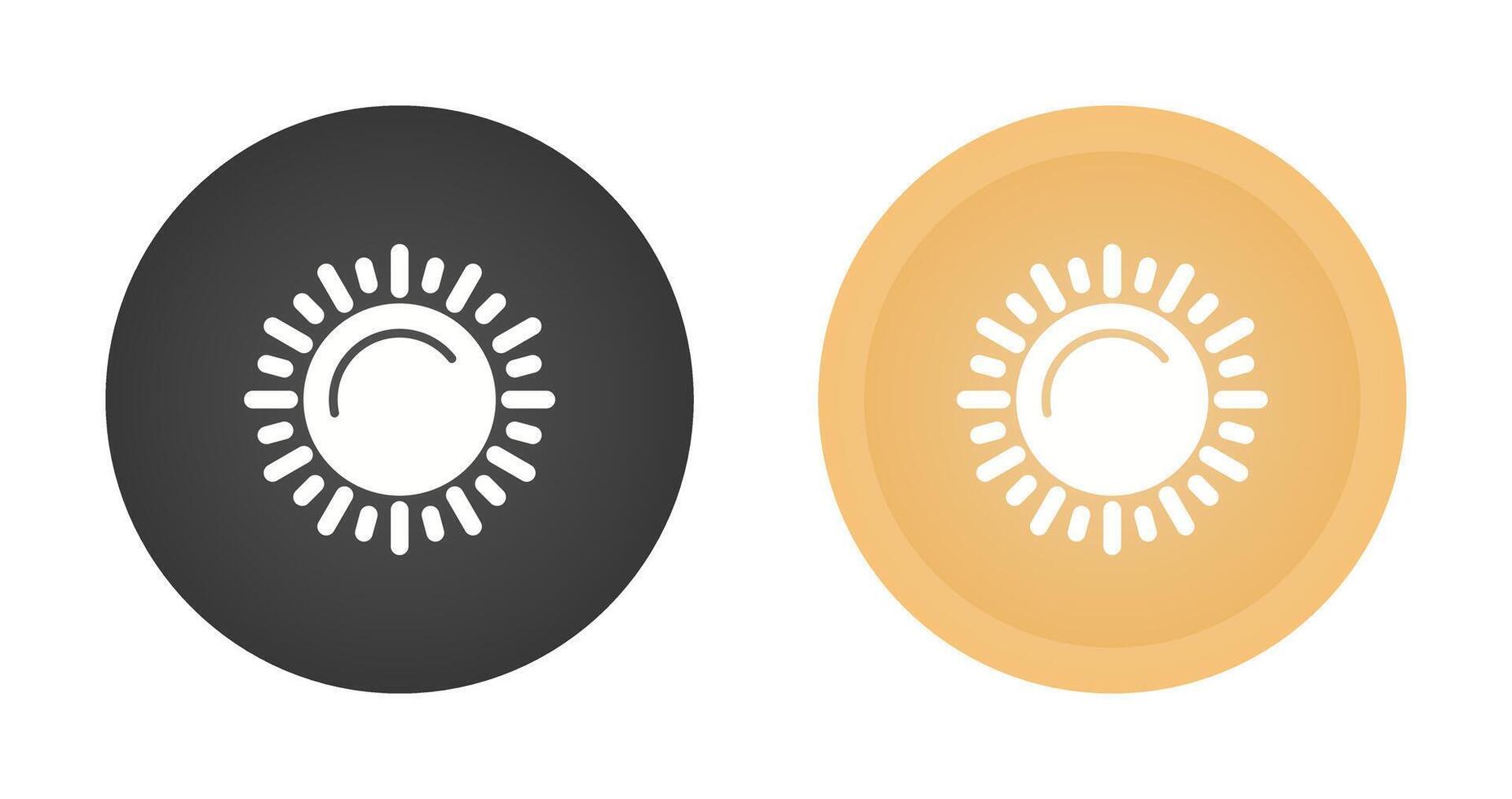 Sun Vector Icon