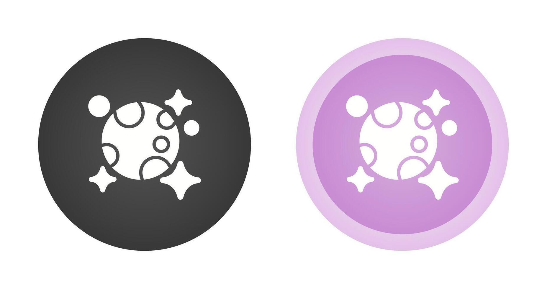 Moon And Stars Vector Icon