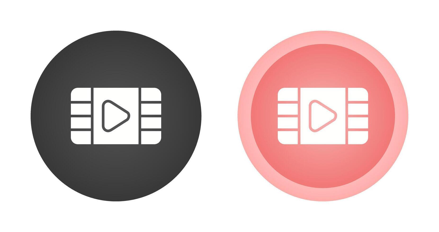 Multimedia Player Vector Icon