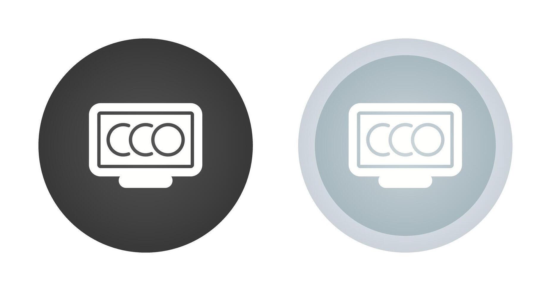 Desktop Computer Vector Icon