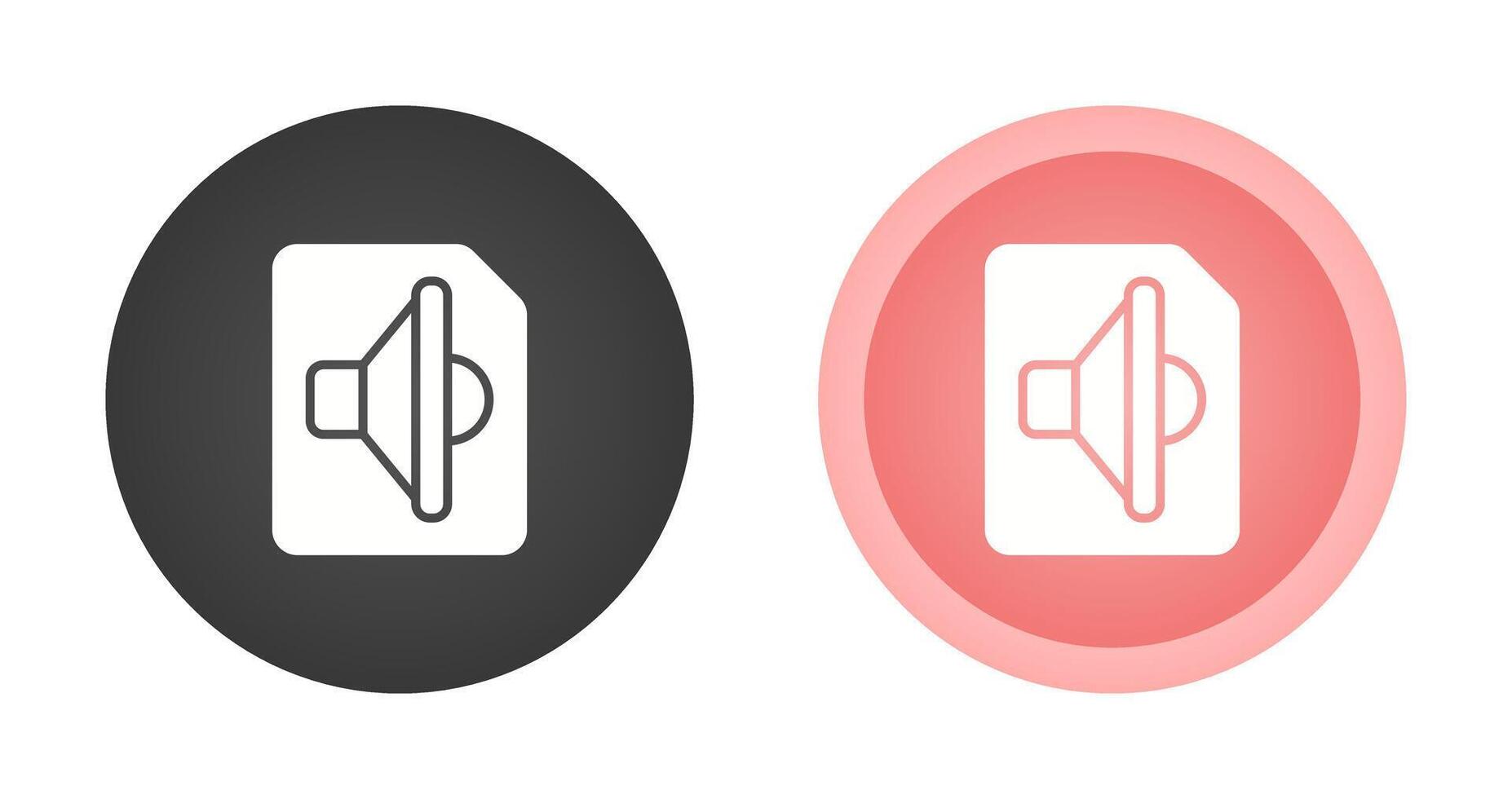 Audio File Vector Icon