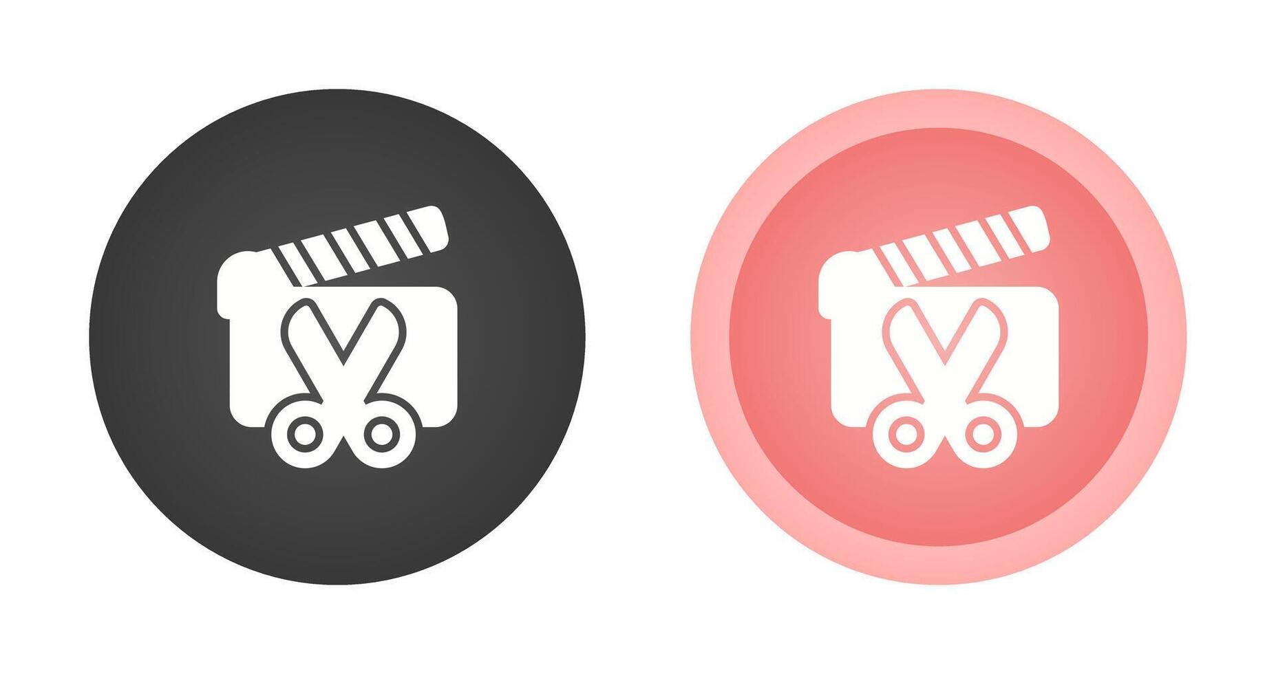 Film Editing Vector Icon