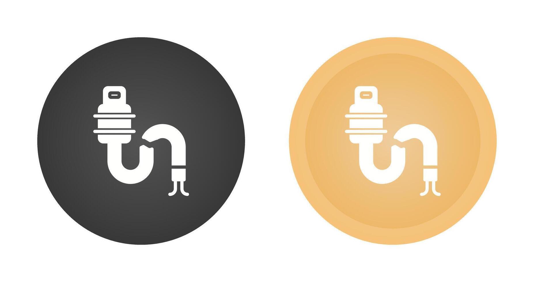 Broken Cable Vector Icon