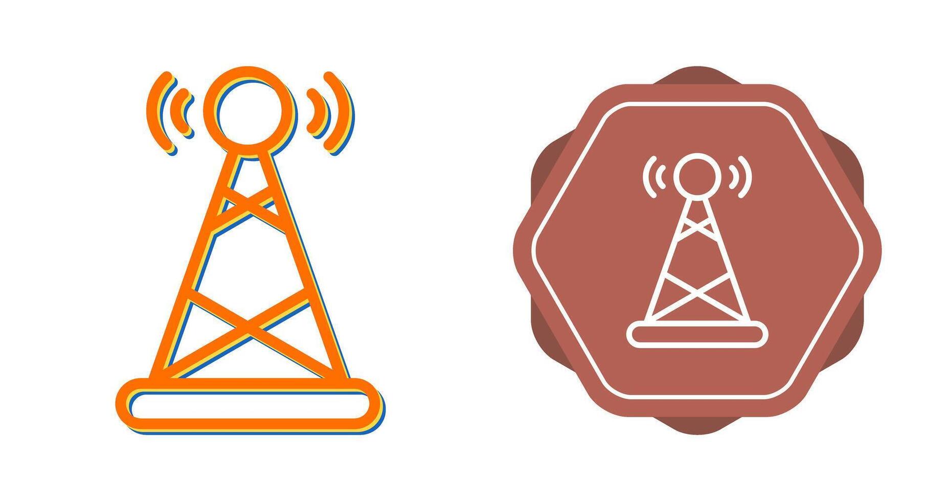 Signal Tower Vector Icon