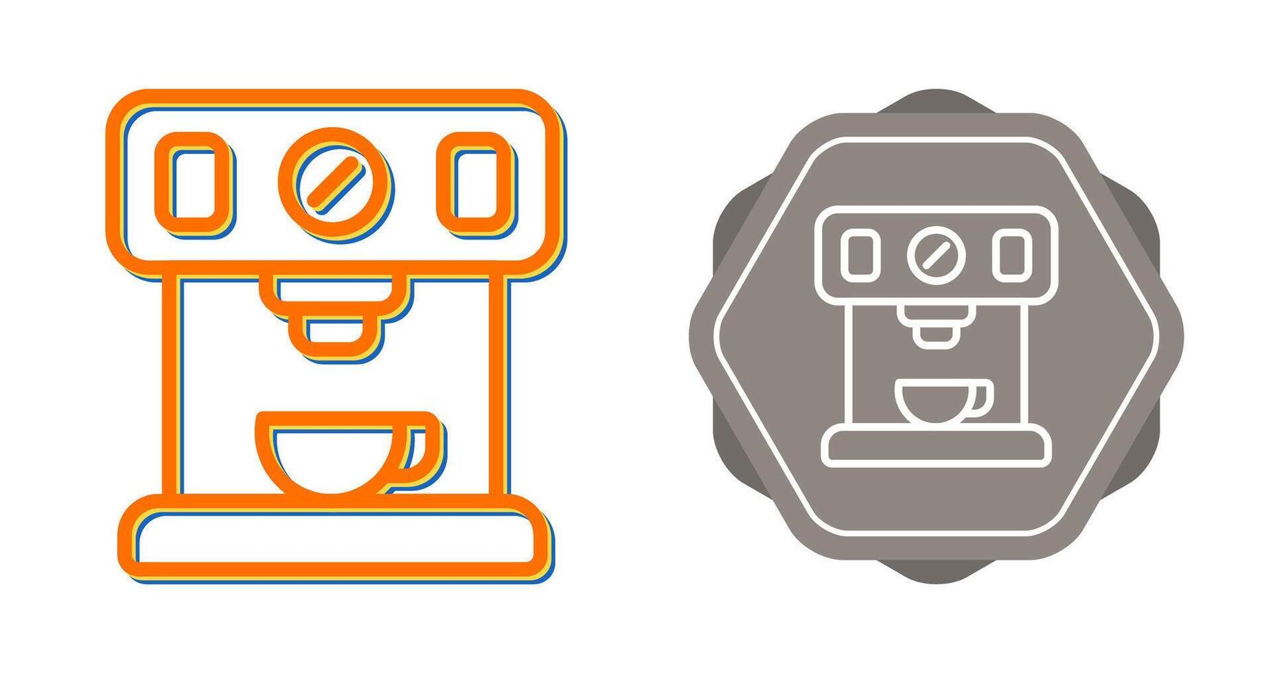 Coffee Maker with Wi-Fi Vector Icon