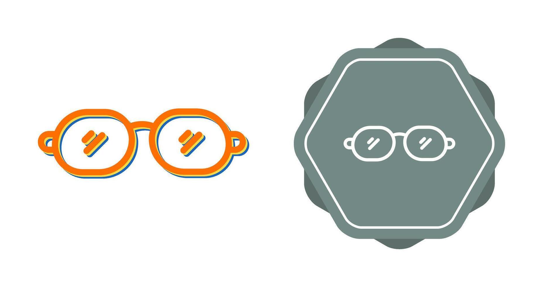 Eyeglasses Vector Icon