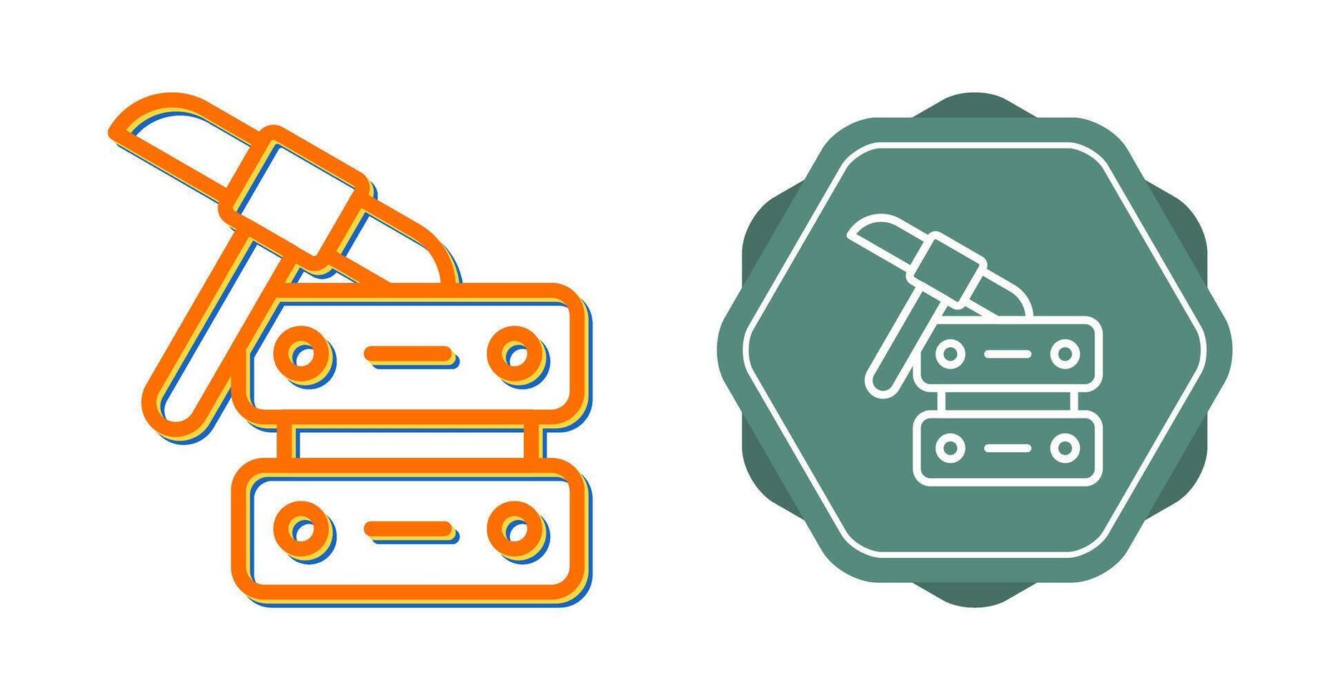 Data Mining Vector Icon