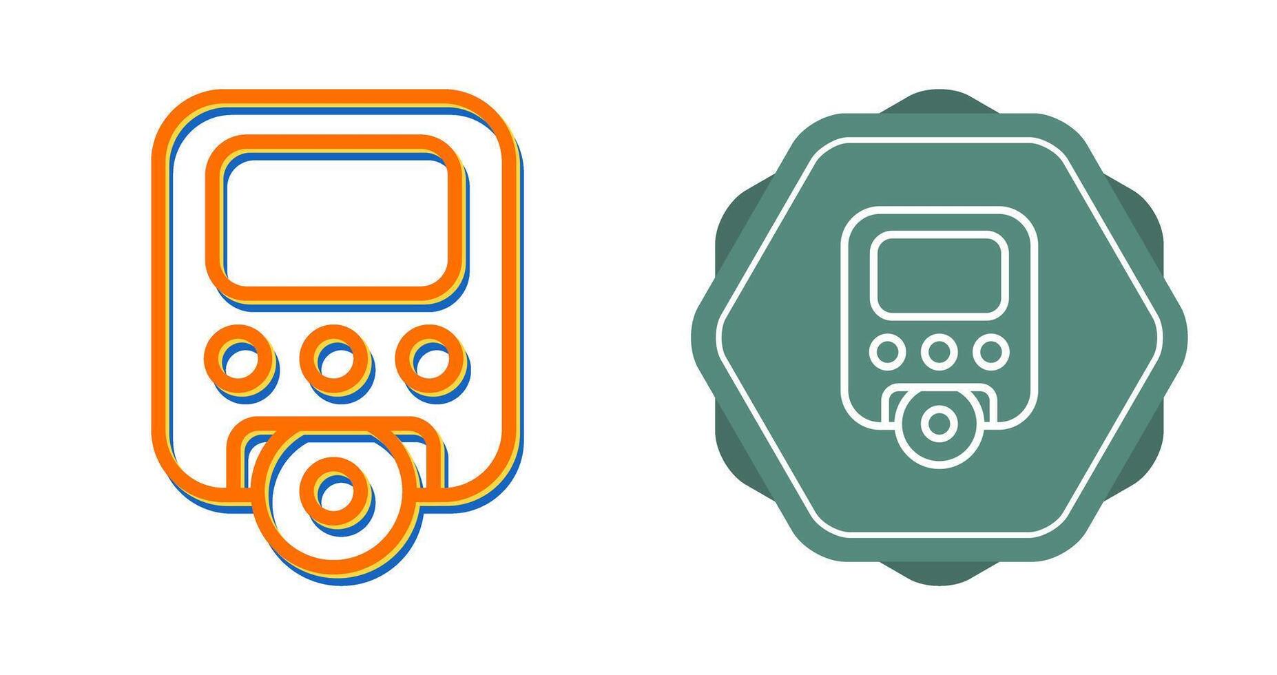 Portable DVD Player Vector Icon
