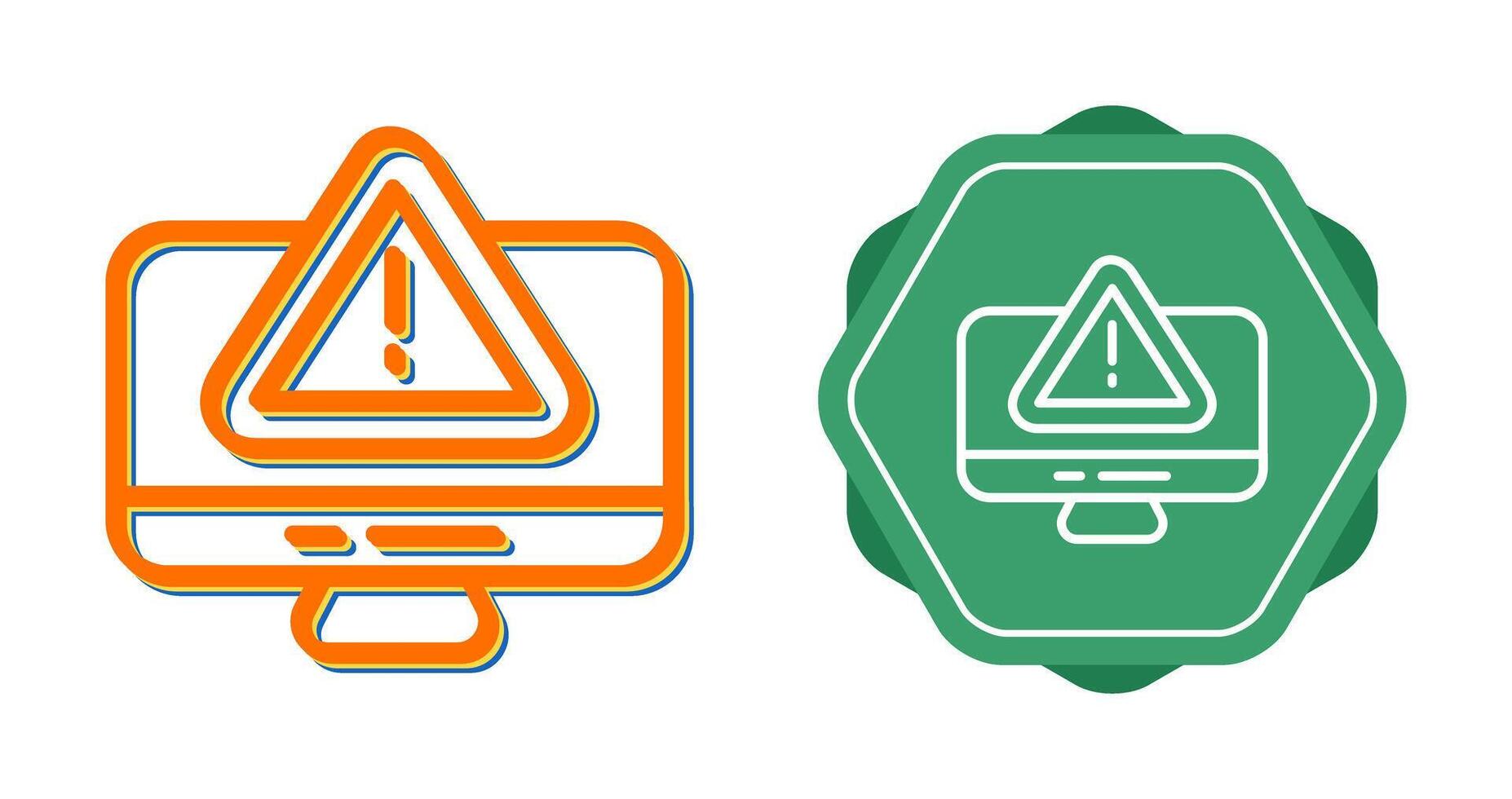 Cyber Danger Vector Icon