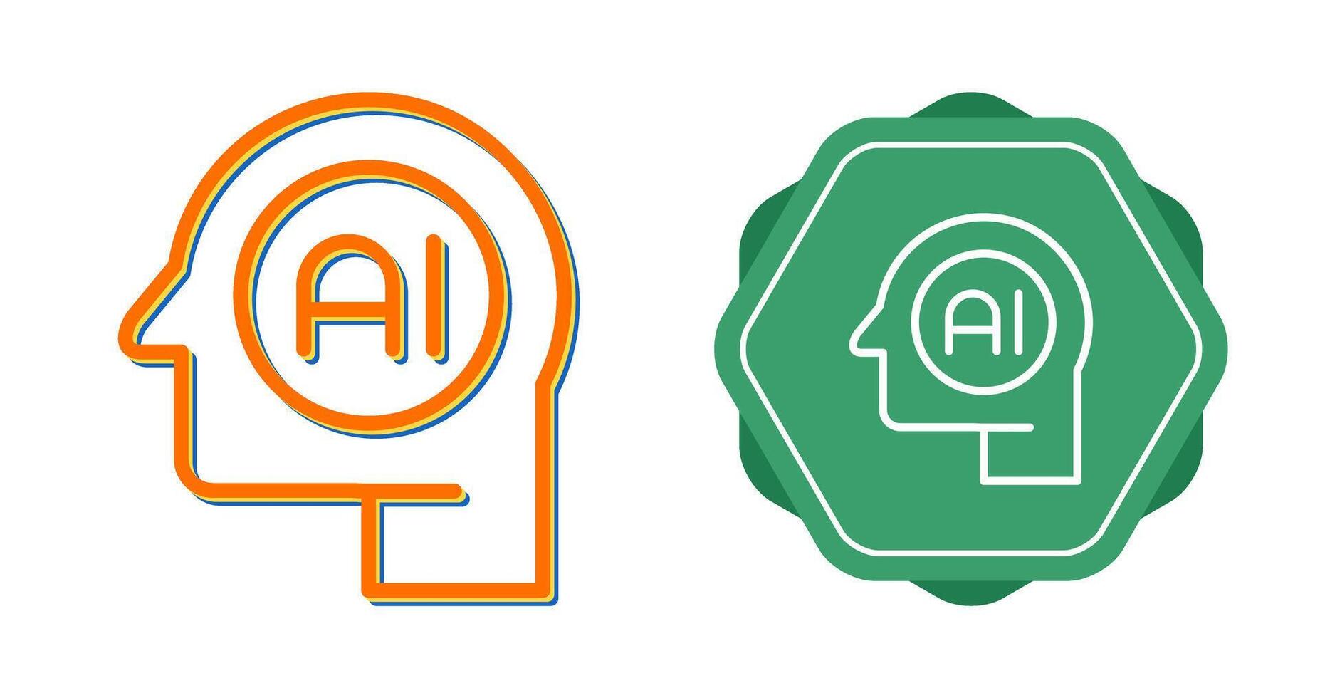 Artificial Intelligence Vector Icon