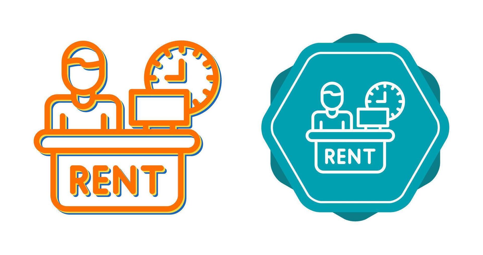 Rental Service Vector Icon