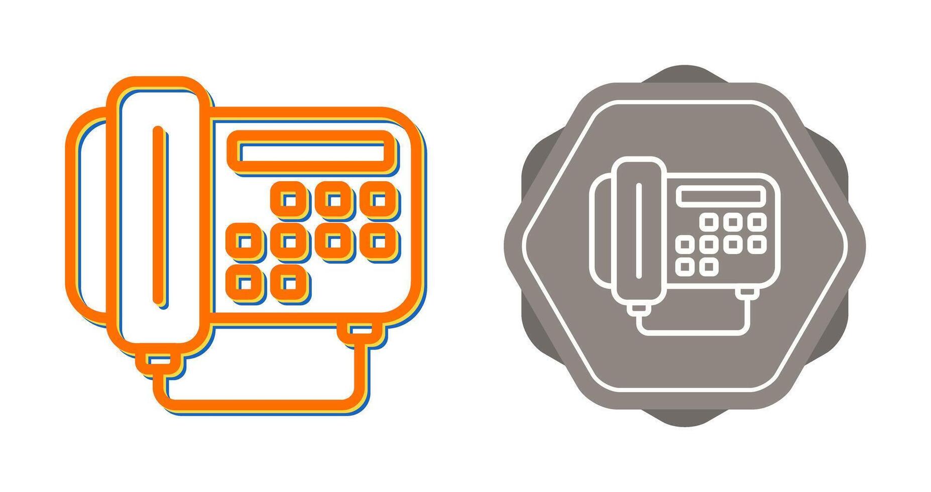 Fax Machine Vector Icon