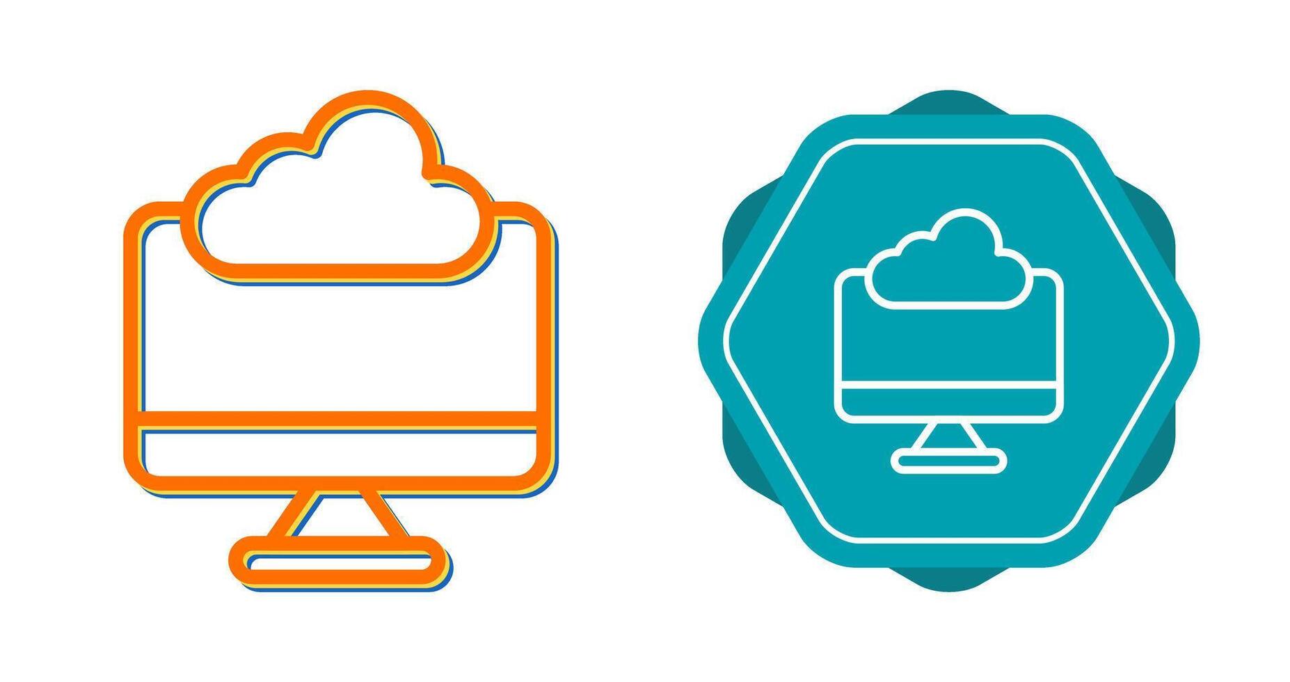 Edge Computing Vector Icon