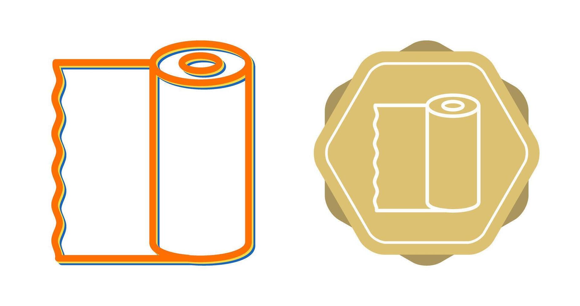 Plastic sheeting Vector Icon
