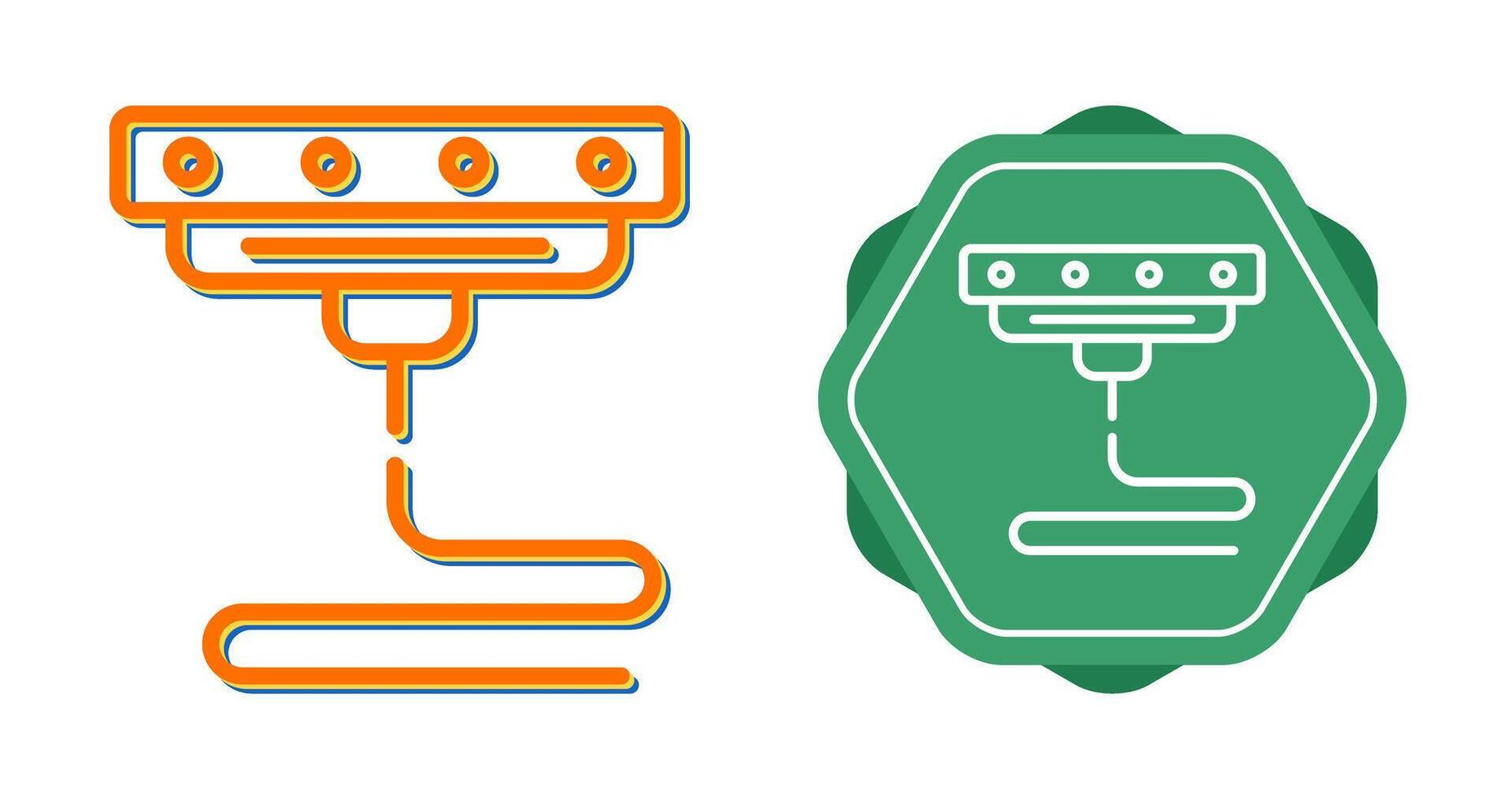 3D Printer Vector Icon