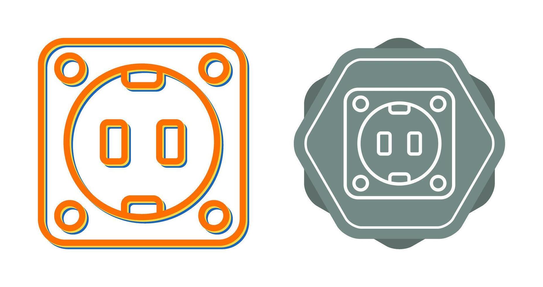Outlet Vector Icon