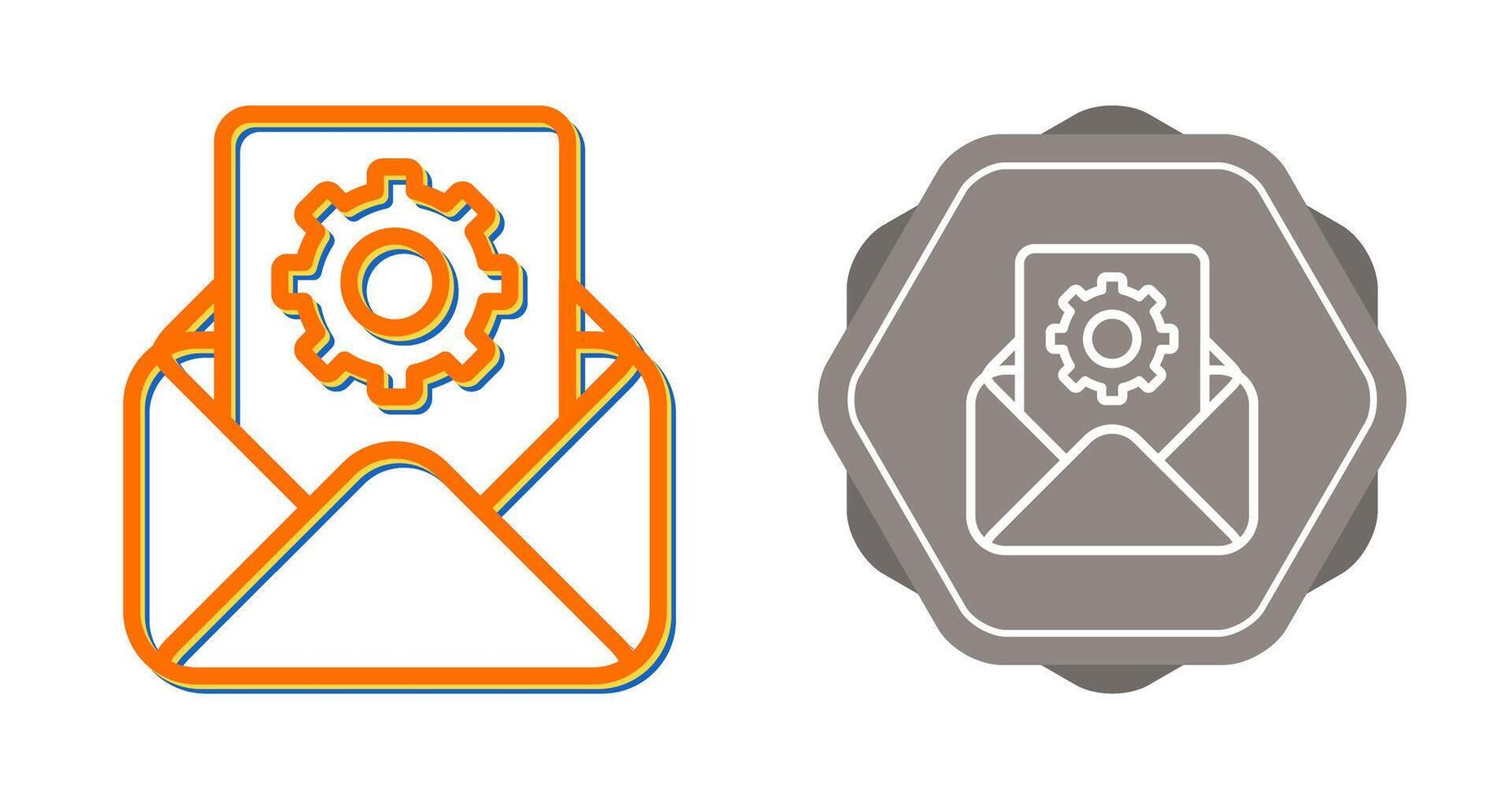 correo electrónico servicios vector icono
