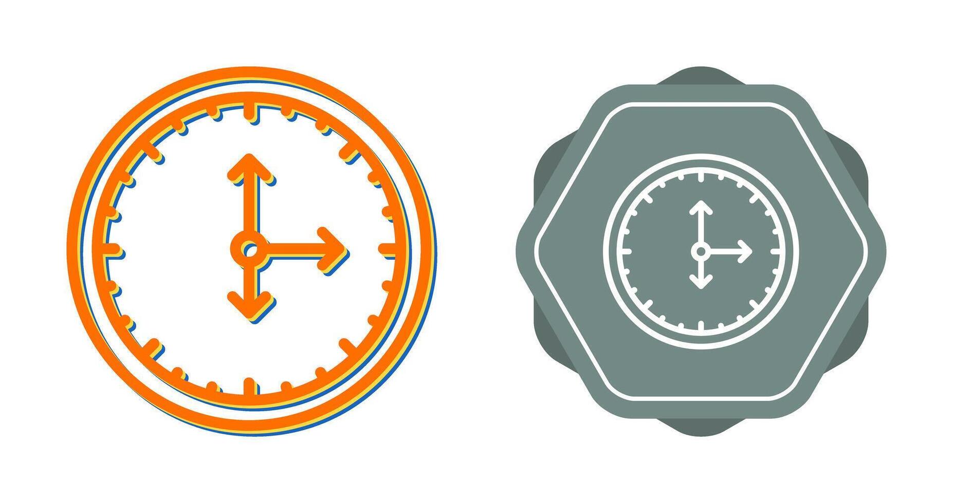 Clock Vector Icon