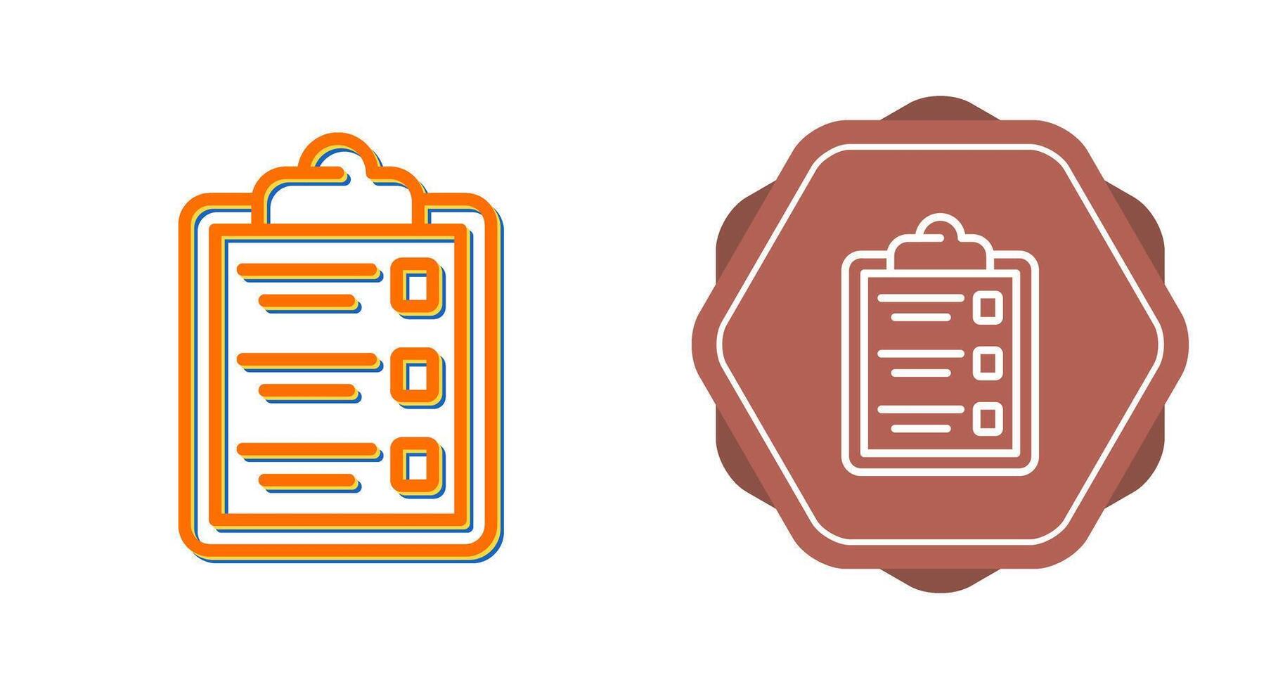 Clipboard Vector Icon