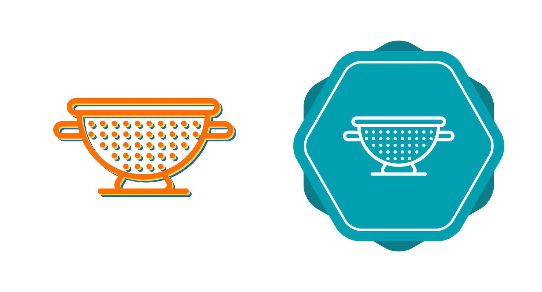 Colander Vector Icon