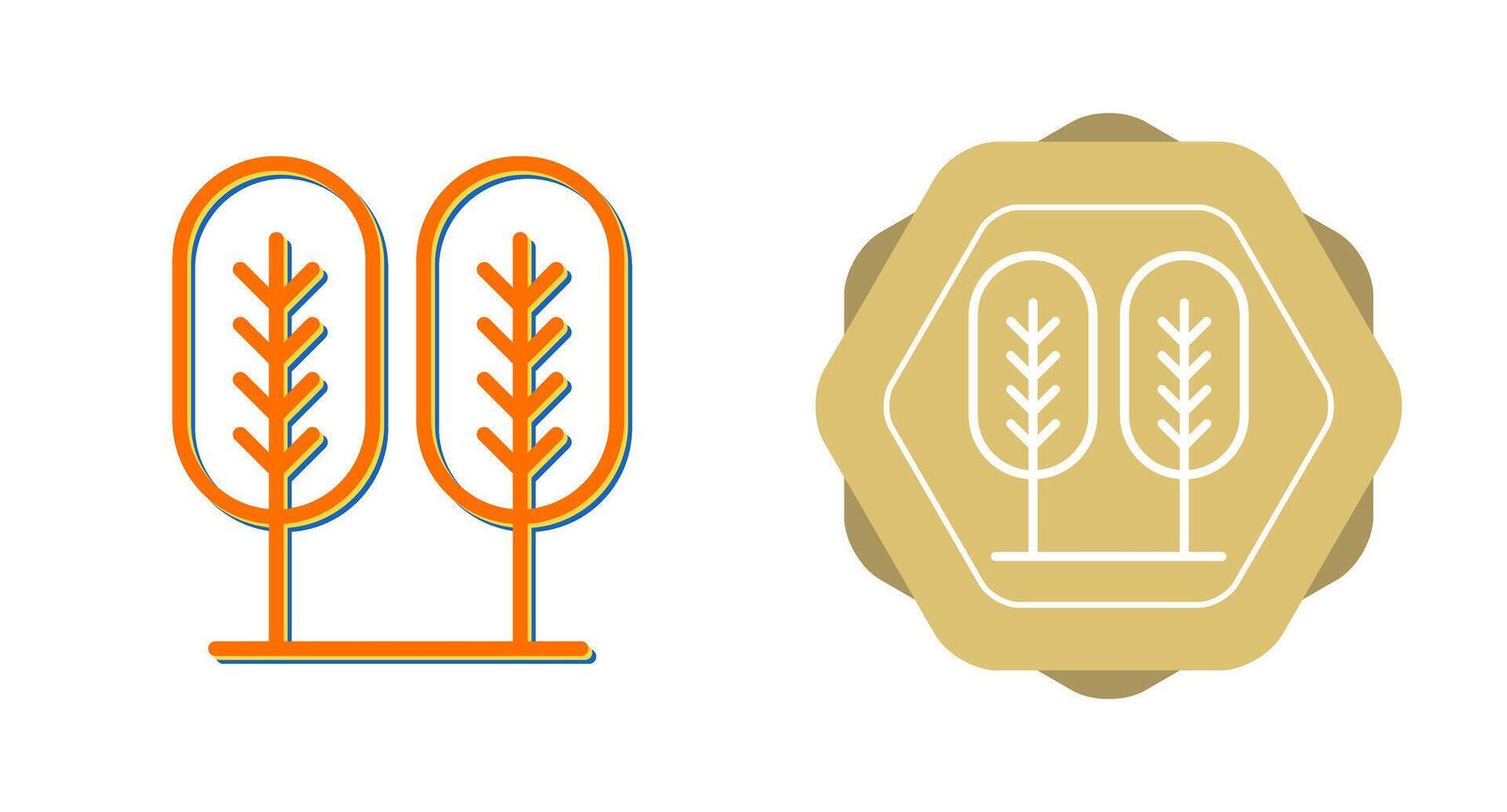 Birch tree Vector Icon