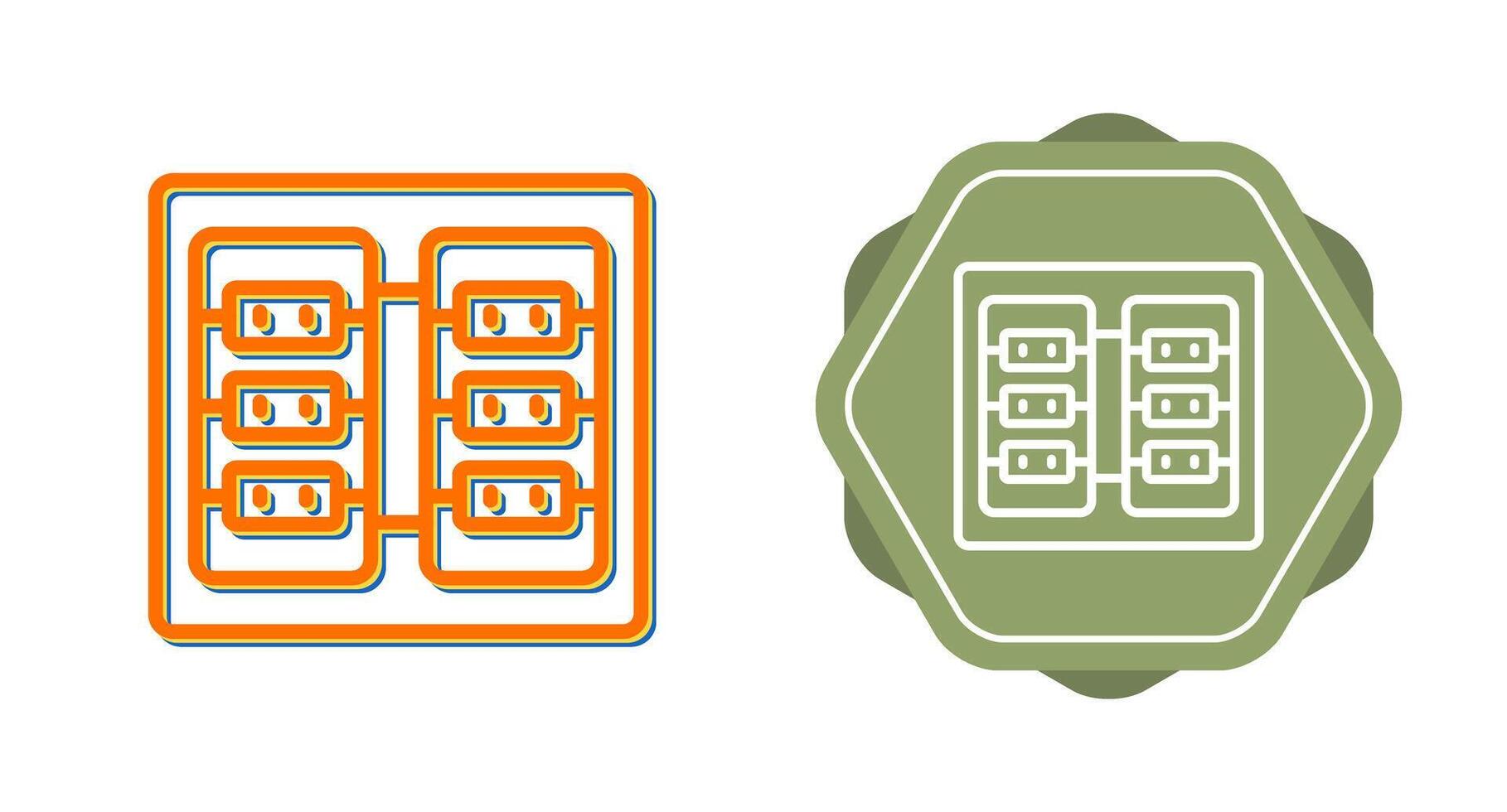 Server Room Vector Icon