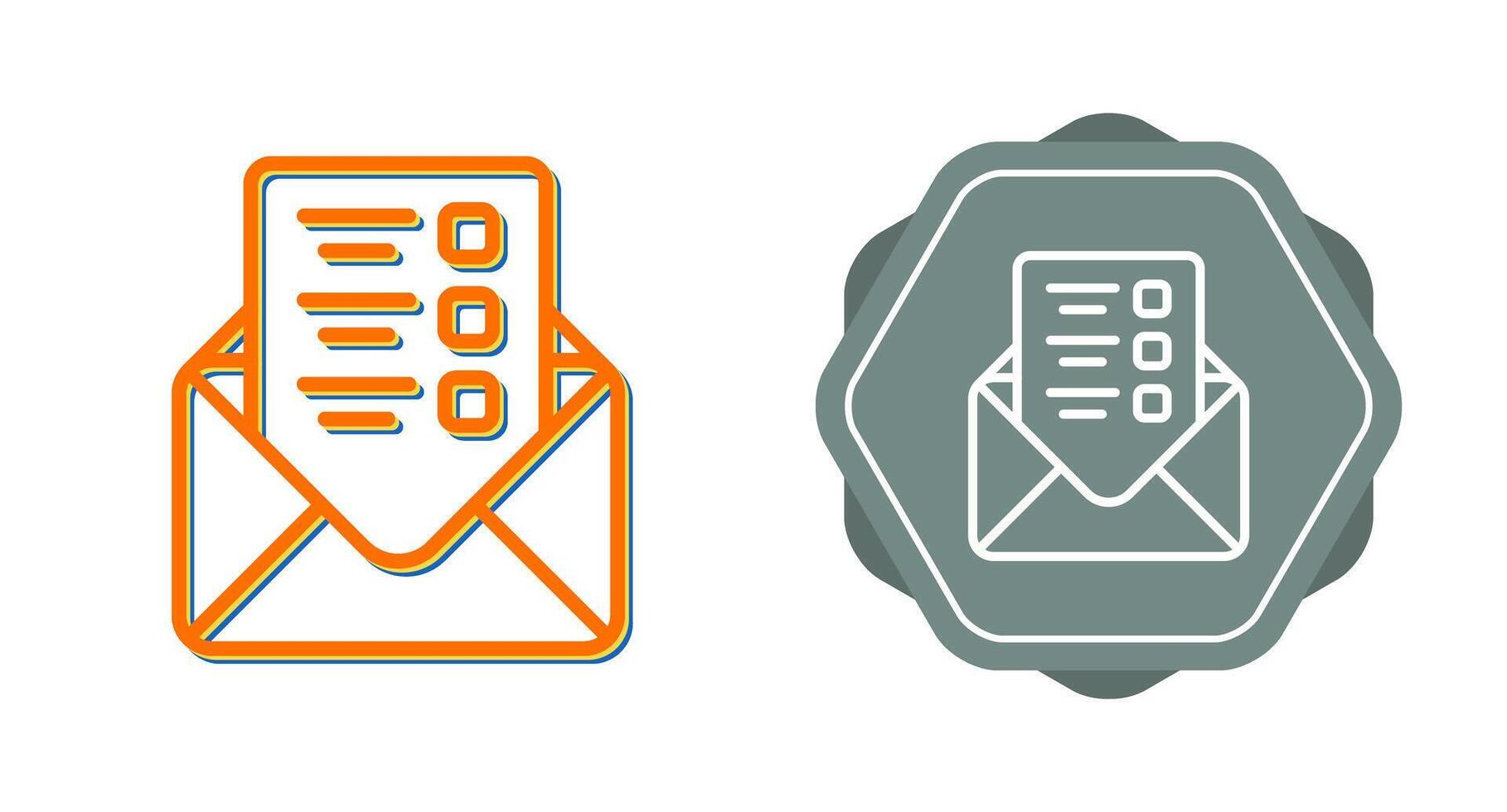 Mailing Lists Vector Icon