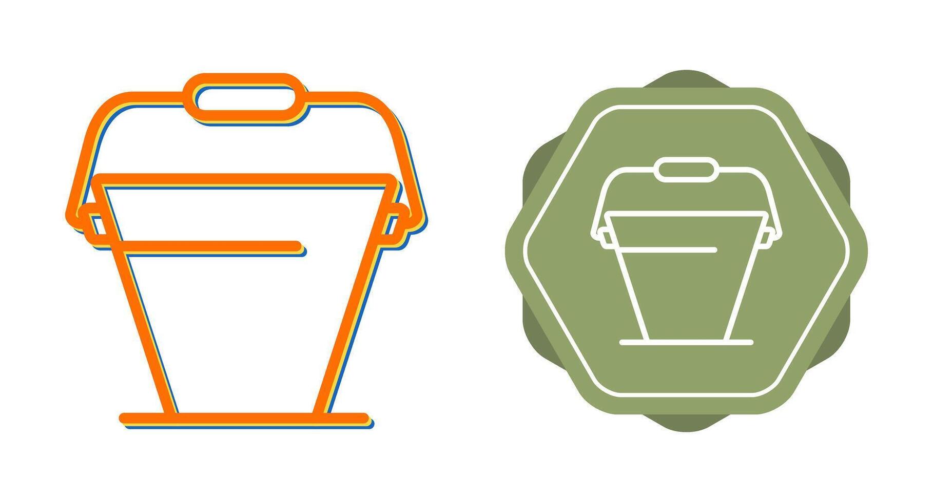 Bucket Vector Icon