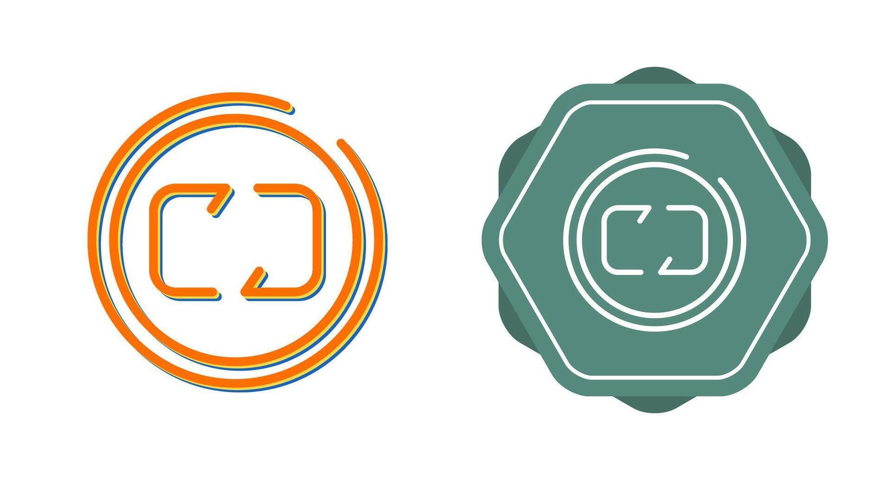Repeat Icon Vector Icon