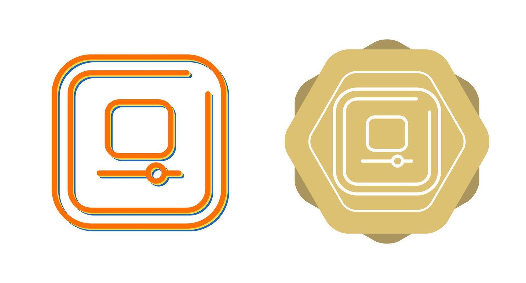 Video Stop Square Vector Icon