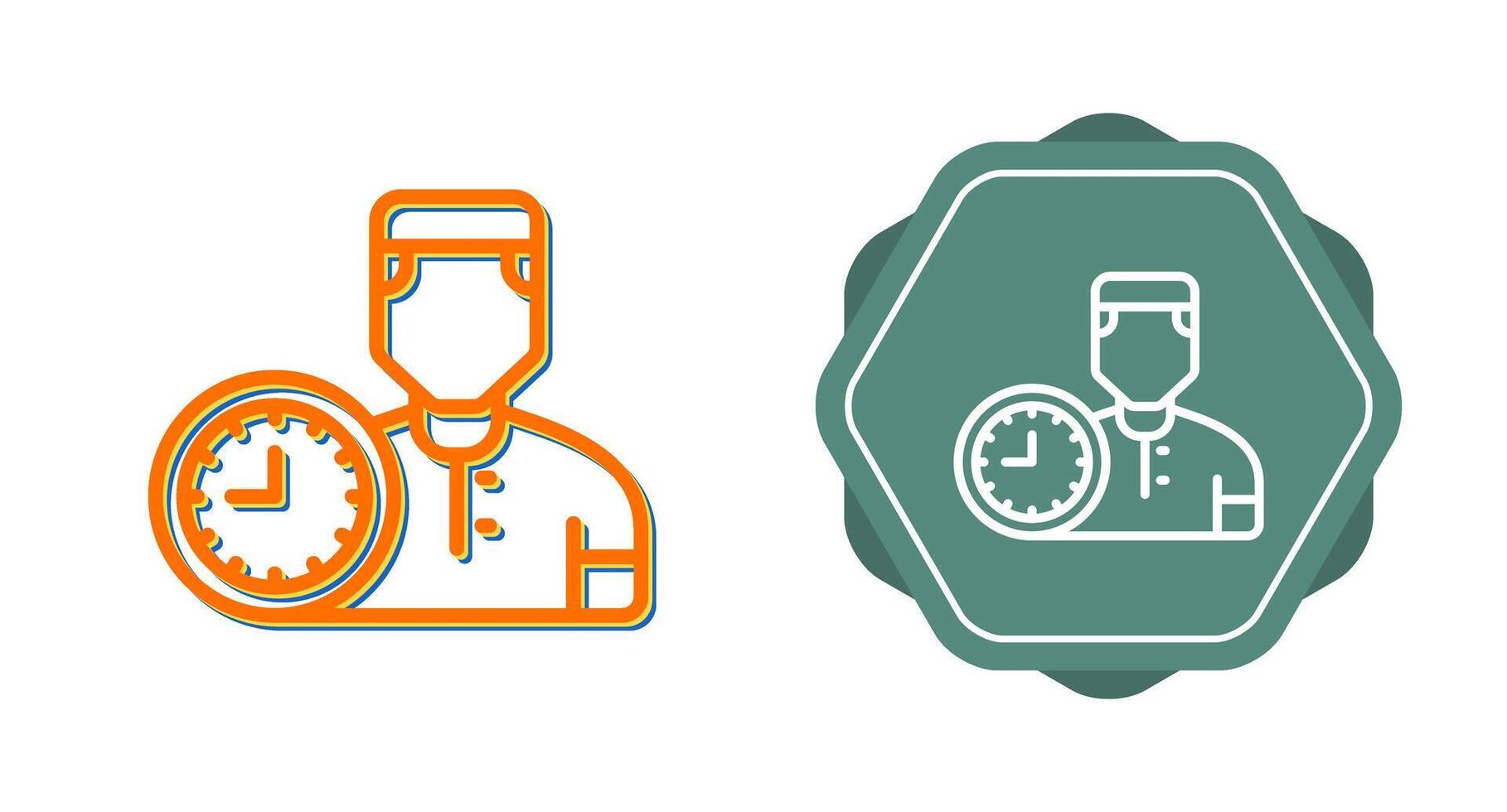 Working Hour Vector Icon