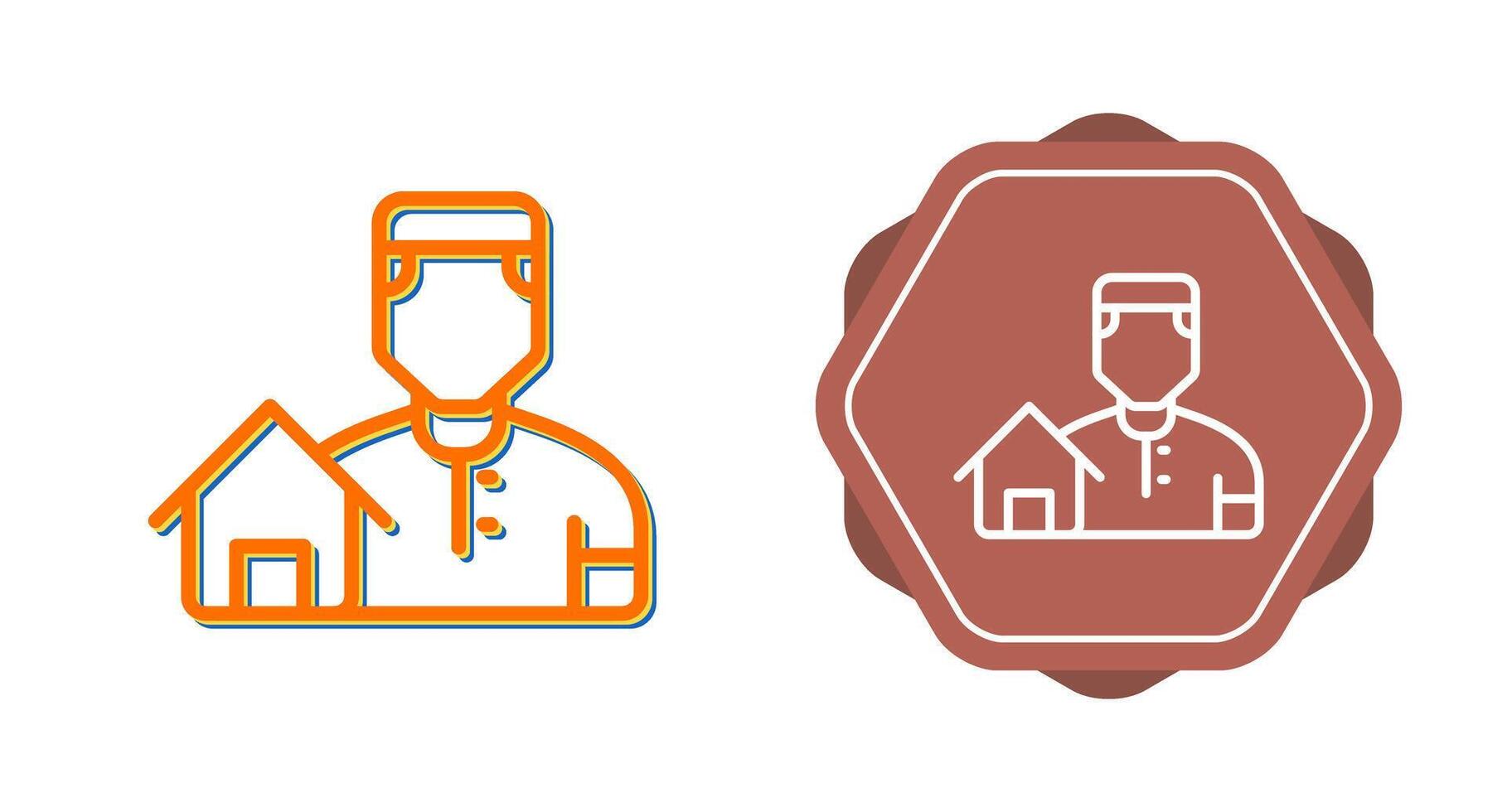 House Owner Vector Icon