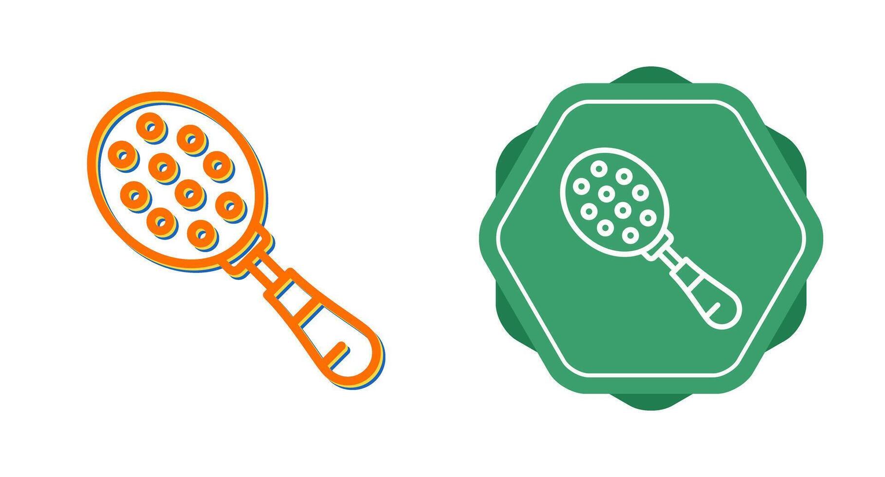 Slotted Spoon Vector Icon