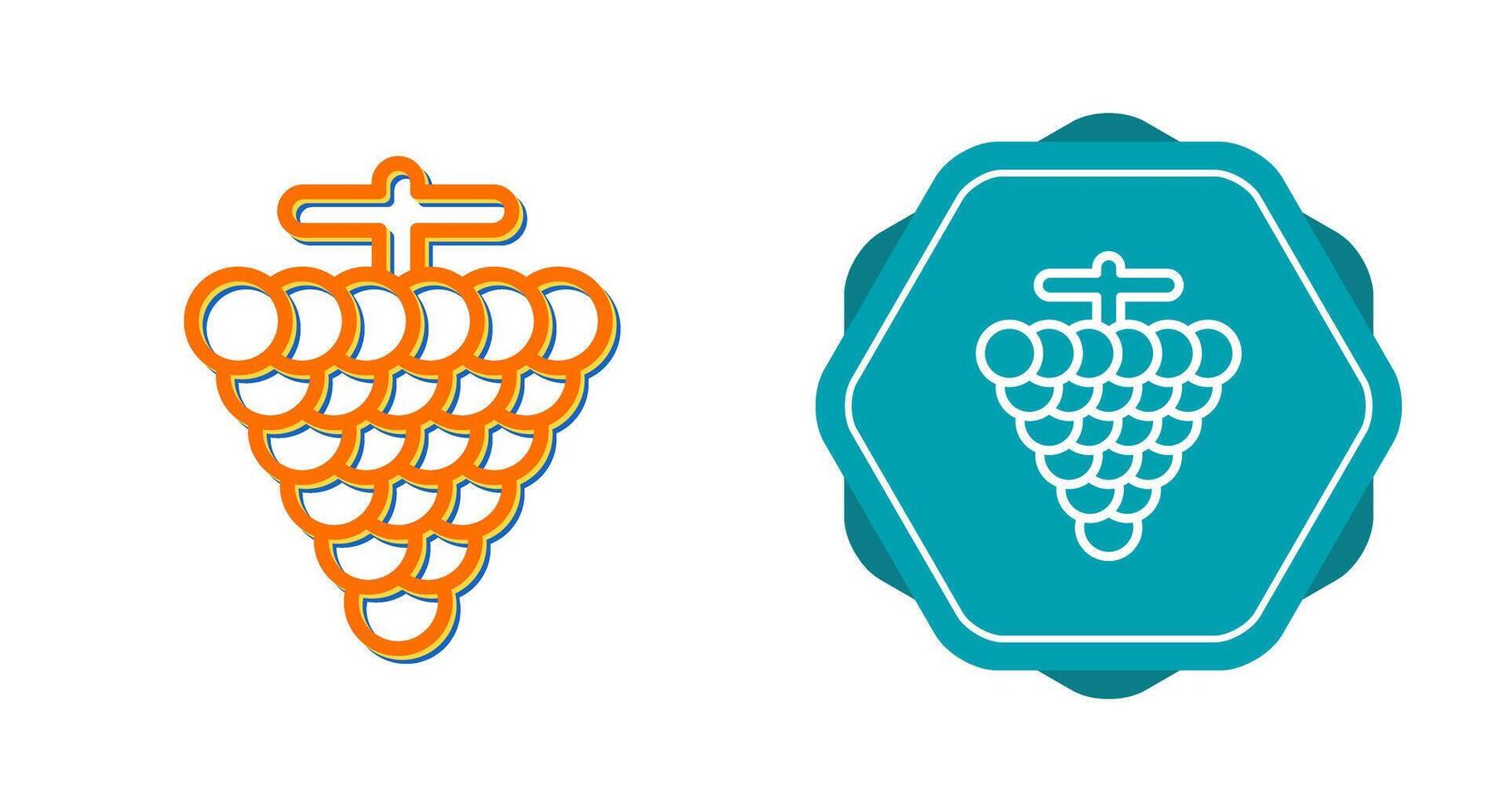 Grapes Vector Icon