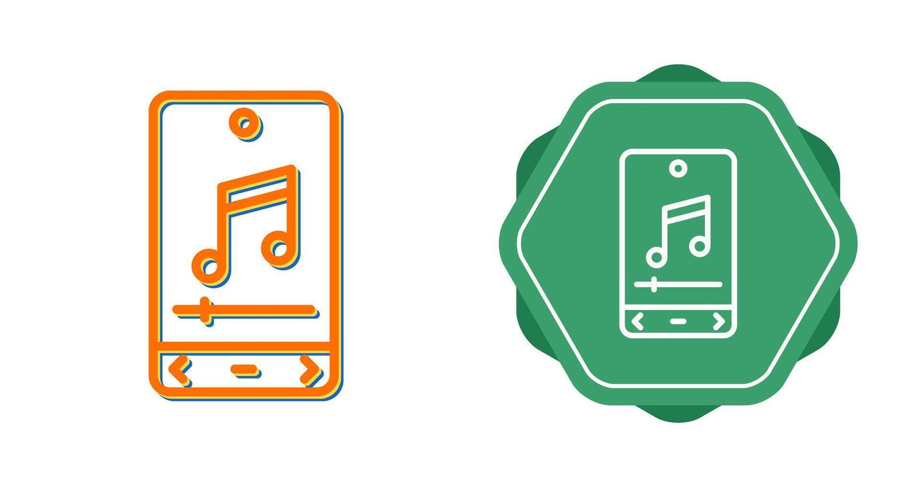 Music Player Vector Icon