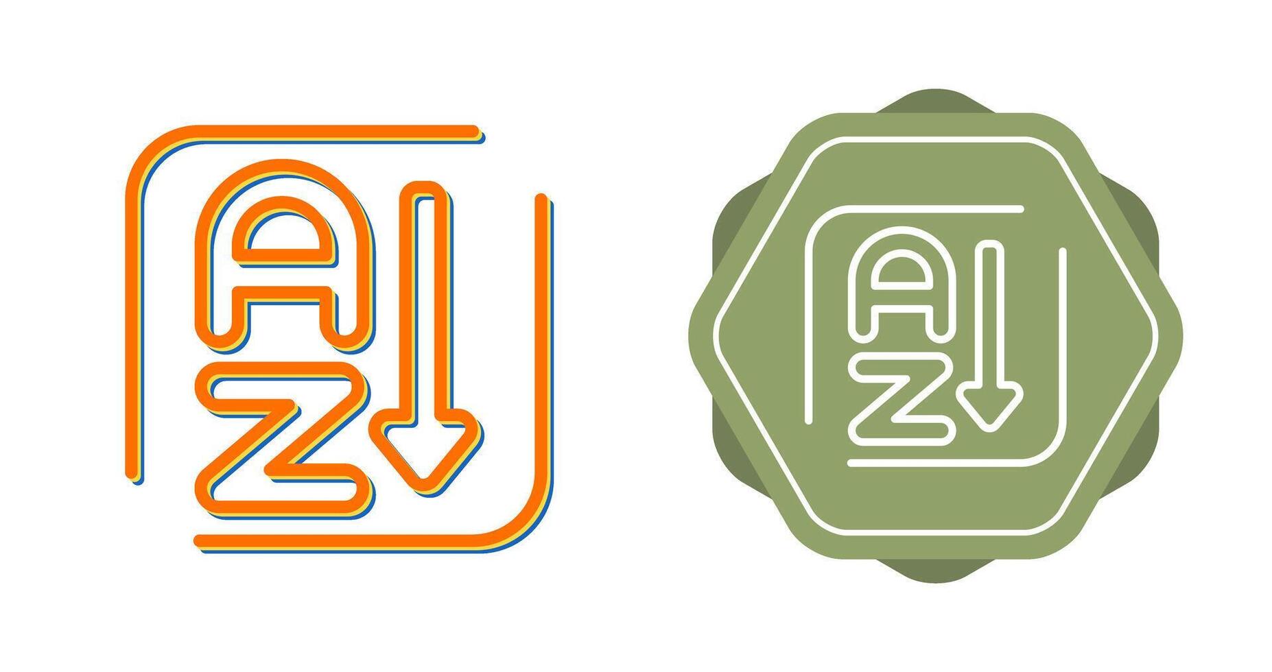 Letters Vector Icon
