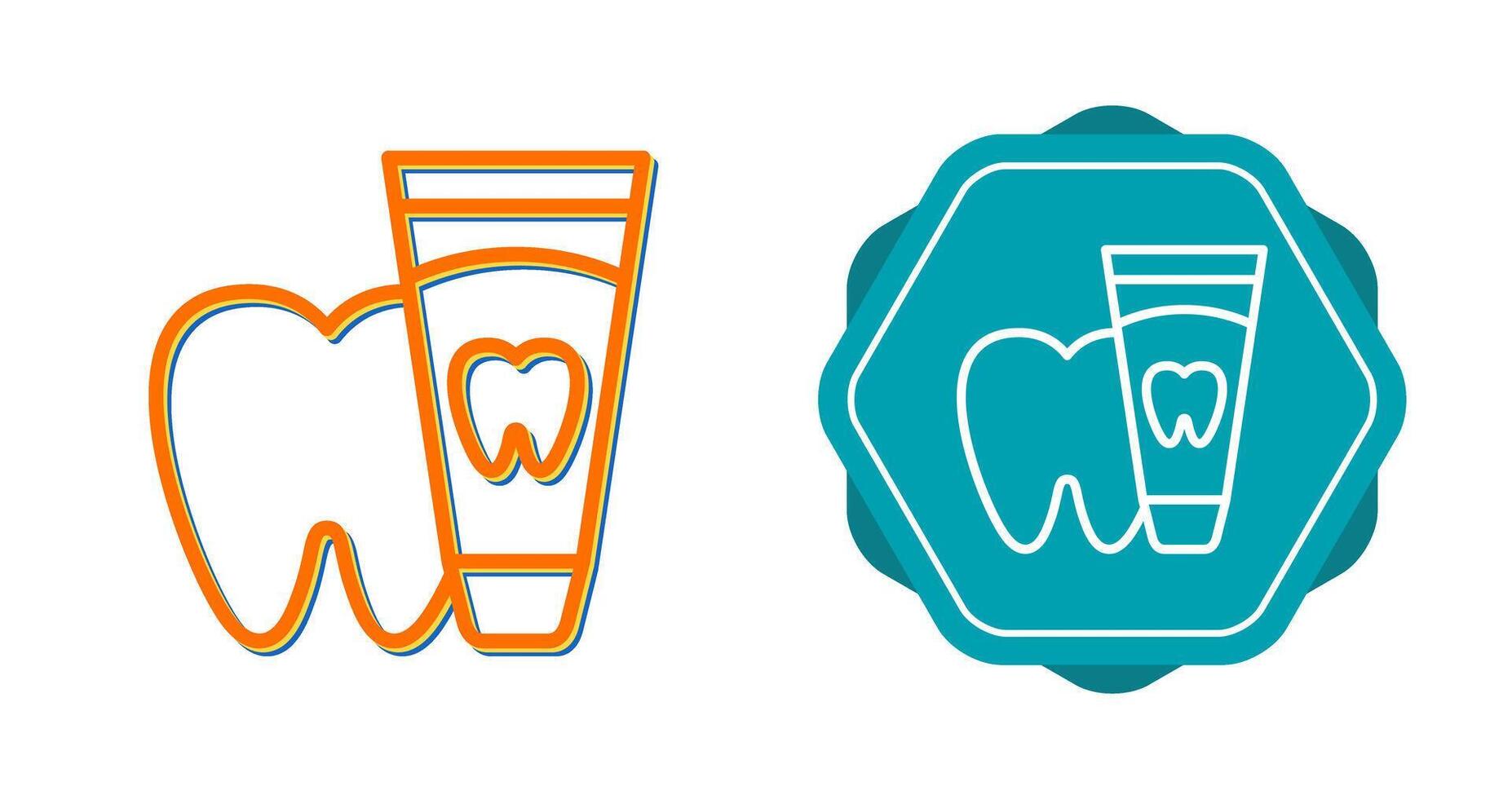Toothpaste Vector Icon