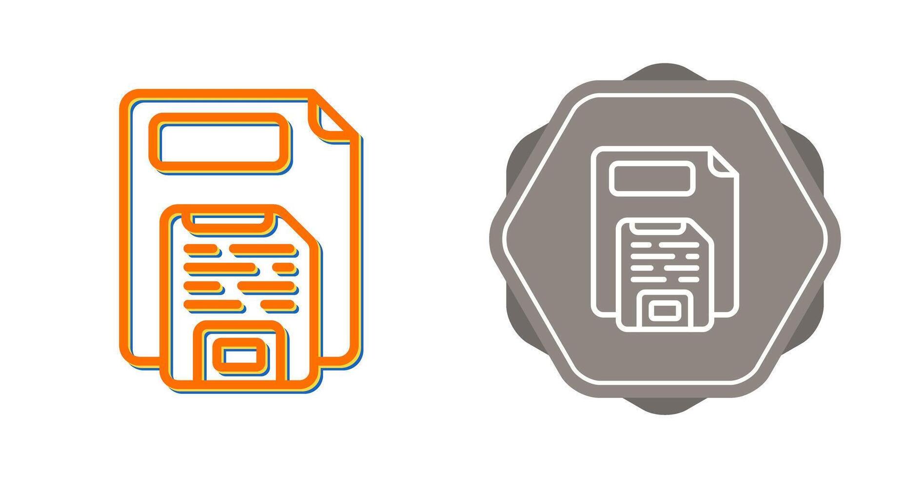 Save Button Vector Icon
