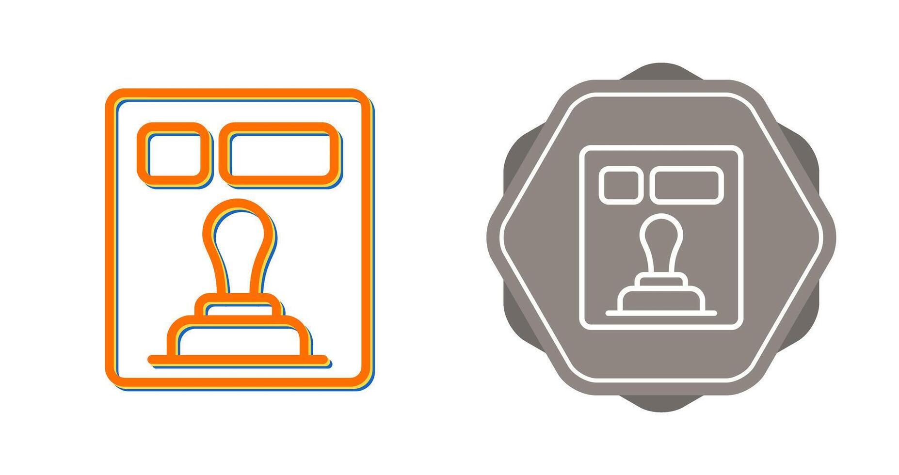 Stamp Tool Vector Icon