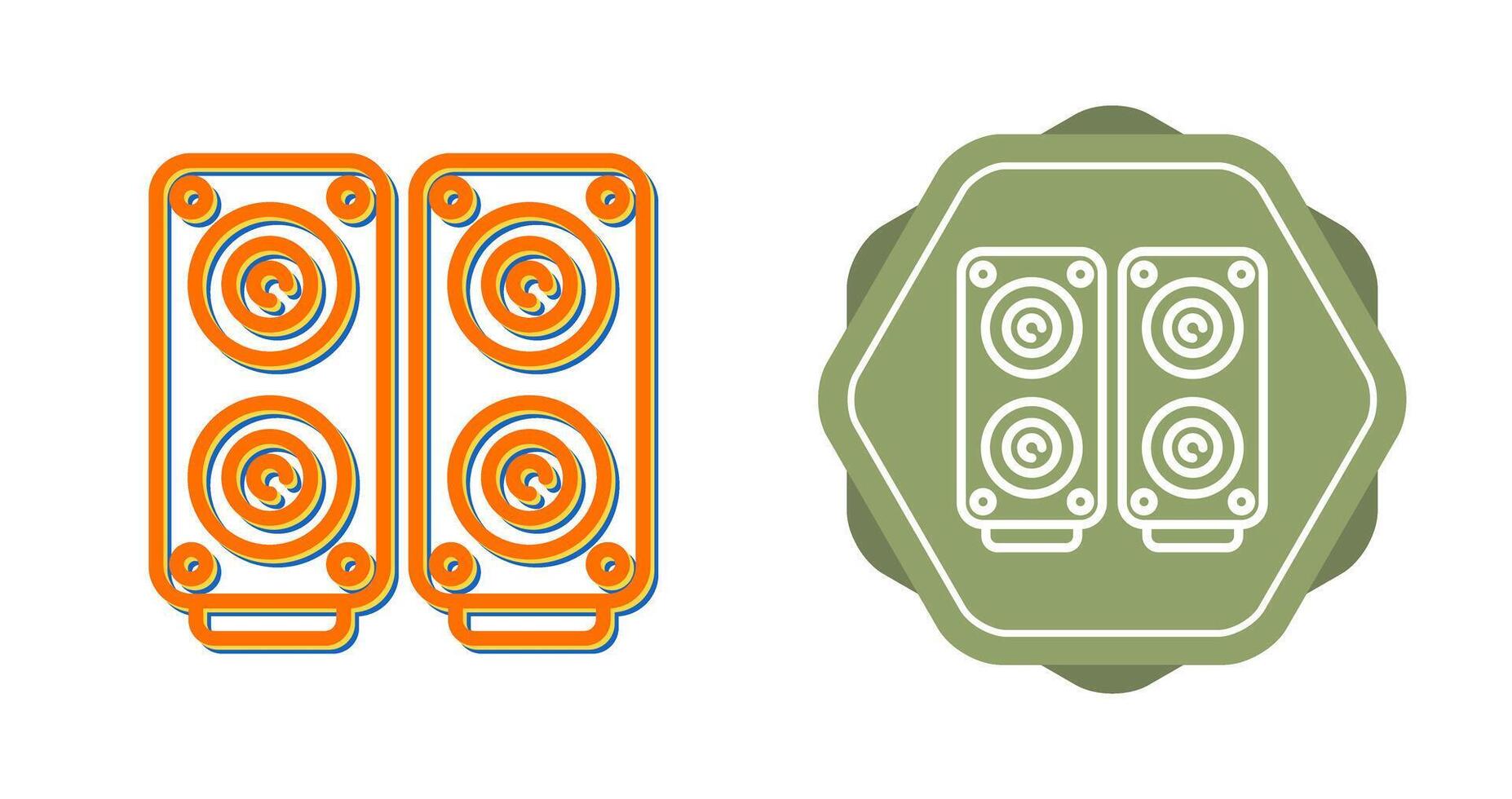 Speakers Vector Icon