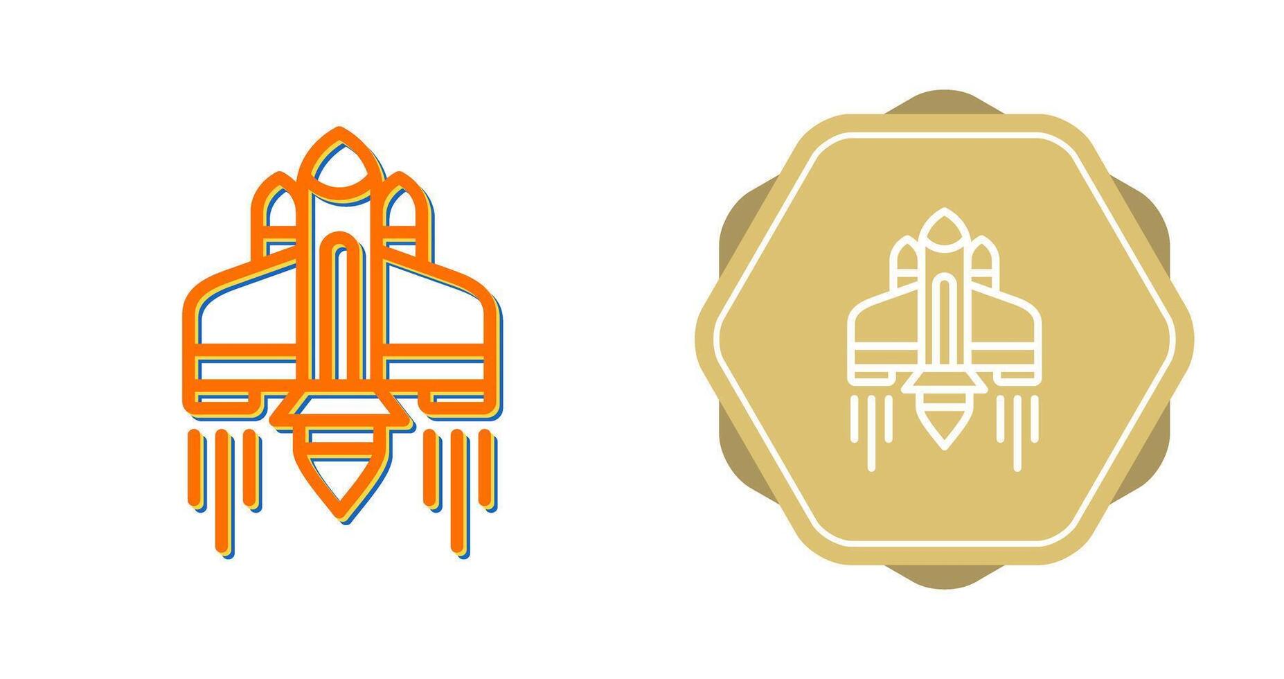 Spaceship Vector Icon
