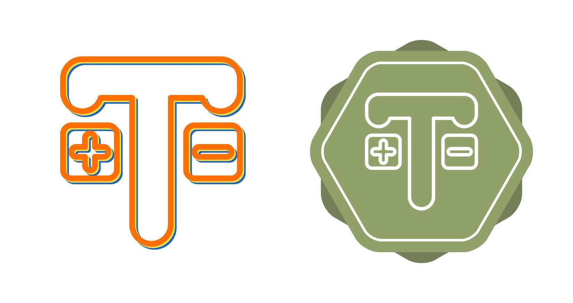 Text Vector Icon