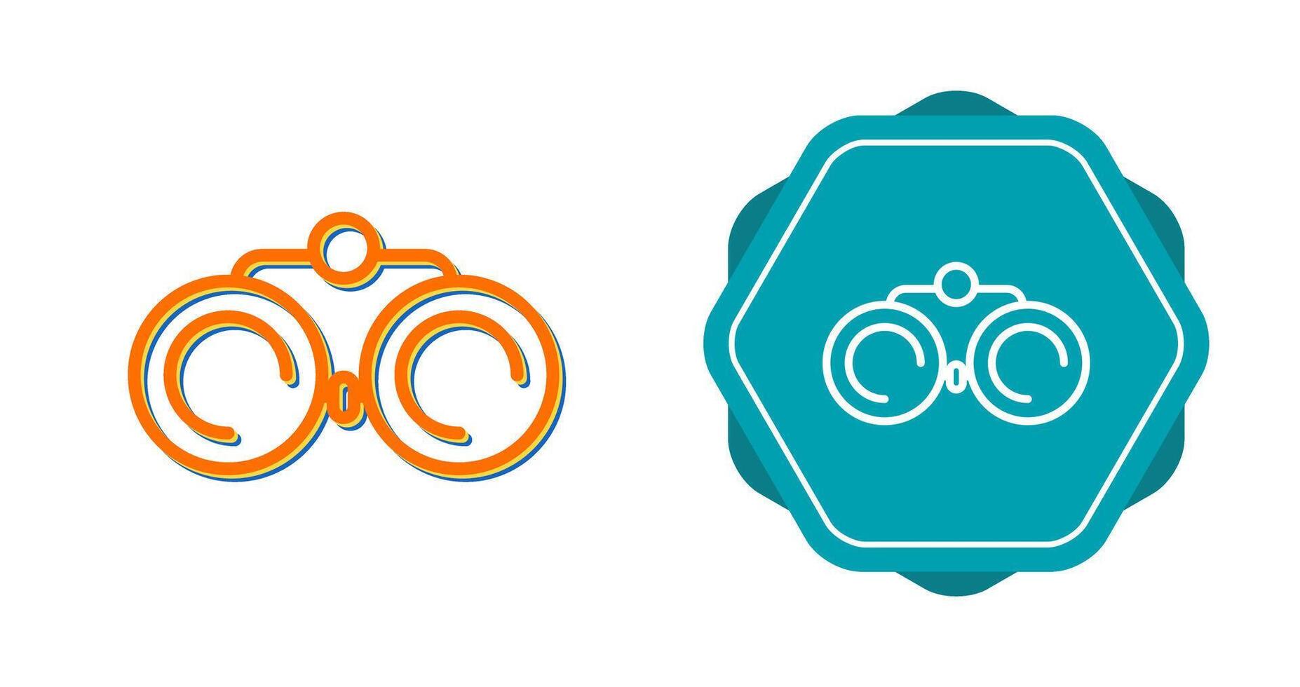 Binoculars Vector Icon