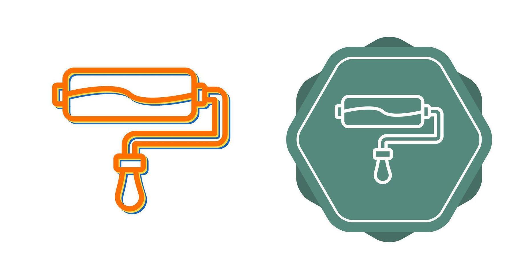Paint Roller Vector Icon